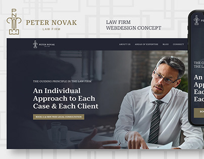 Peter Novak - Law Firm | Website Design
