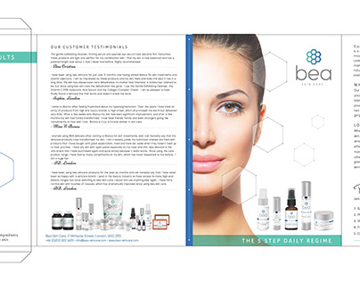 Bea Skin Clinic - Branding collaterals