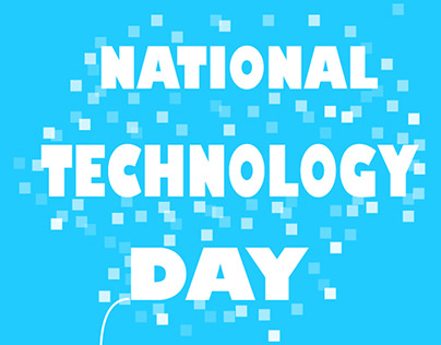 Poster " National Technology Day"