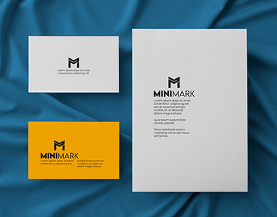 M logo- Minimalist business logo