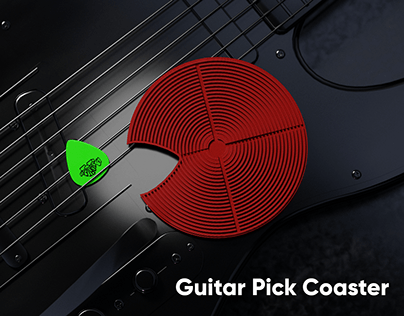 Coaster for Guitar Picks