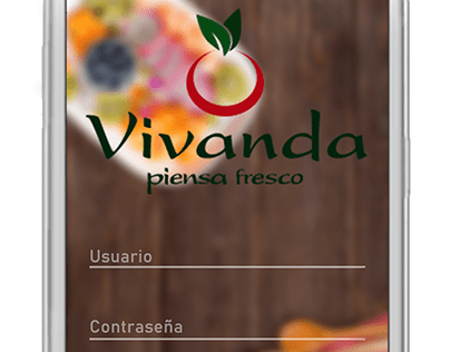 Interfaz para App de Vivanda (Toulouse Lautrec)