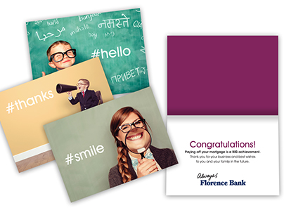 Florence Bank Greeting Cards