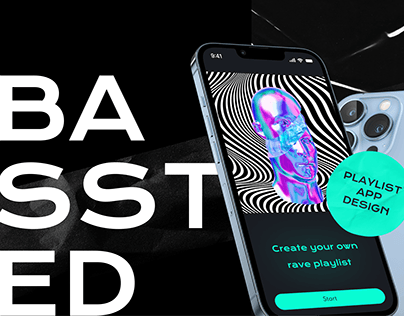 BASSTED- music app for create your own rave playlists