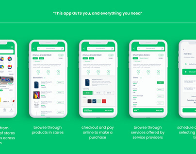GETS UI|UX - Hyperlocal E-Commerce App