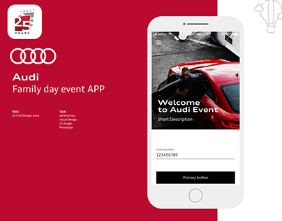Audi Family day event app