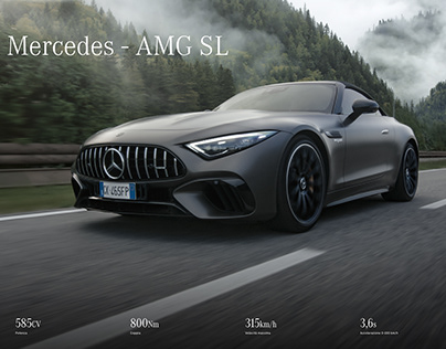 Mercedes SL - AMG - ft. Alex Del Piero