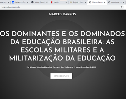 Site Marcus Barros