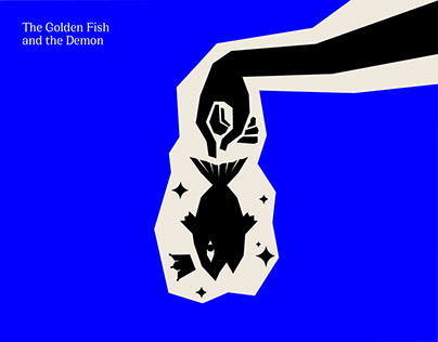 The Golden Fish and the Demon | Illustration Book
