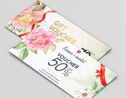 Gift Voucher, Gift Card Design