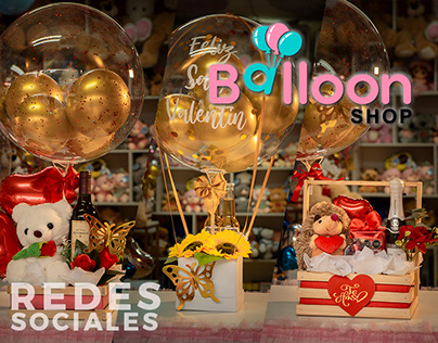 Balloon Shop - Redes Sociales