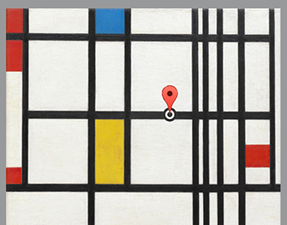 Google Maps x MoMA / Advertising Design