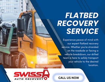 Professional Flatbed Recovery Service UAE
