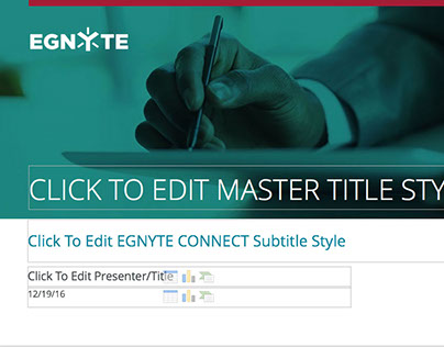 Egnyte Powerpoint Template