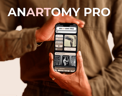 ANARTOMY - mew APP for teaching artistic anatomy