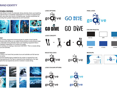 branding- scuba diving