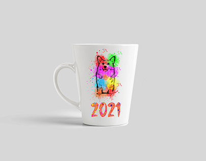 amazing watercolor t shirt design mug design