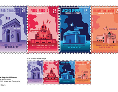 Stamp Design (Adobe Illustrator)