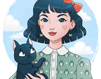 Ghibli Girl | Fanart