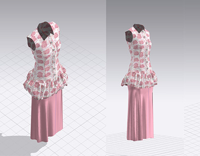Virtual Prototyping Project Womenswear SS23
