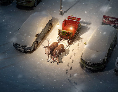 "BIG" shopping center Christmas campaign