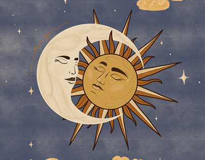 Ilustración Magia Sol y Luna