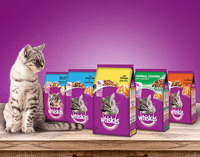 Whiskas Cat Food Packaging