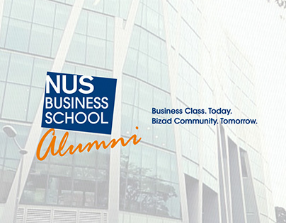 NUS Business School Alumni - Eflyer Design