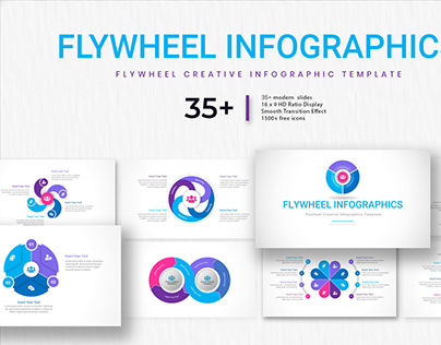 Flywheel Creative Infographic Template