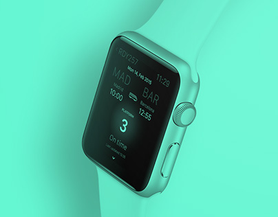 Renfe Smartwatch App Concept