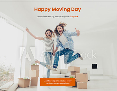Happy Moving Day - A Web Design & Responsive Concept