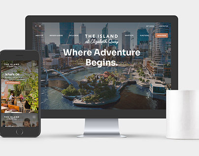 Website Design, Island Brewhouse