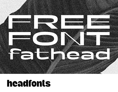 FREE Fathead Wide Urban Display Font