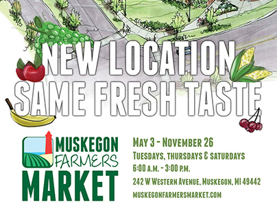 Muskegon Farmers Market campaign