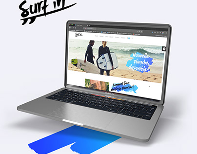 Site internet - Surf'in