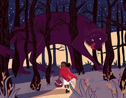 Little Red Riding Hood Illustration