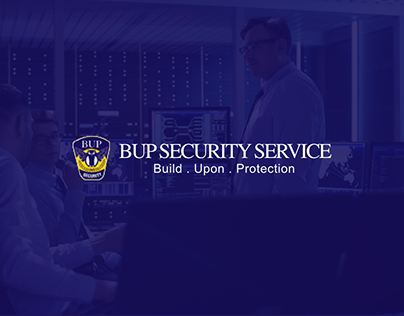 BUP Security Service Website Design