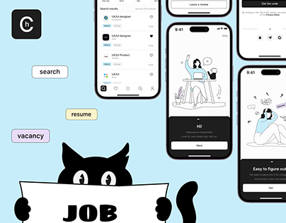[careerhub] - job searching mobile app