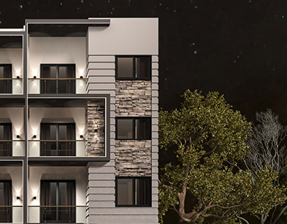 Residential Block Elevation Design