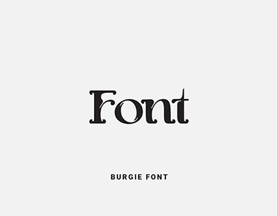 Burgie Font