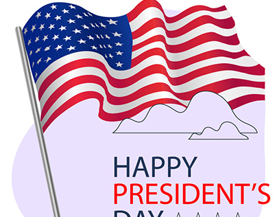 Happy president's day Design