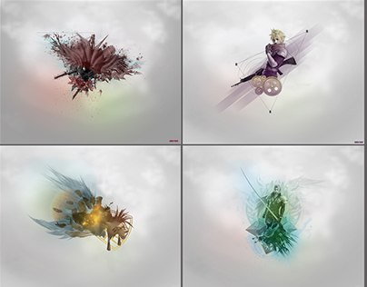 Final Fantasy 7 Abstract