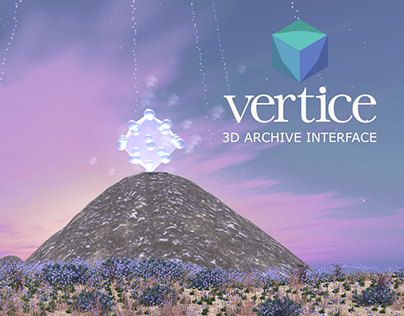 Vertice II - 3D Archive Interface (WebGL)