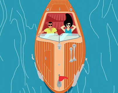 Speedboat animation