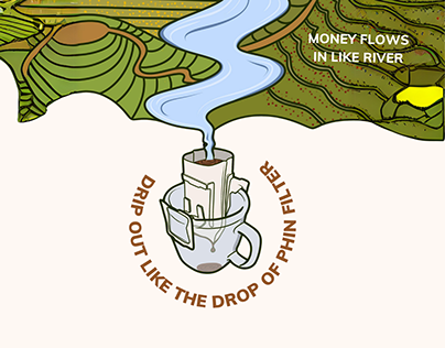 Money flows in like river | Tet packaging design