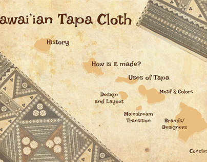 World Textiles - Hawai'ian Tapa Cloth