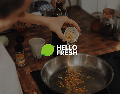 Hello Fresh - UX product research and UI design
