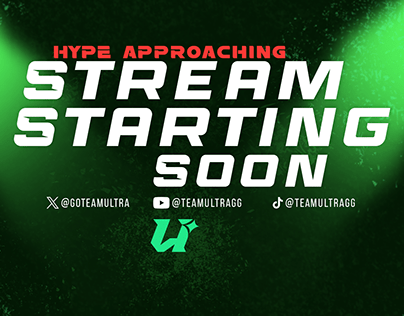 Team Ultra Twitch Streaming Graphics