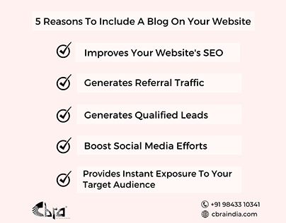 5 Reasons To Include Blog On Your Website