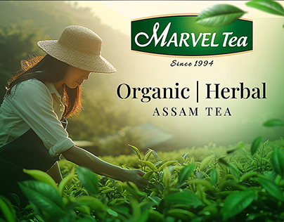 Marvel Tea Organic | Herbal Assam Tea EBC A+ Content